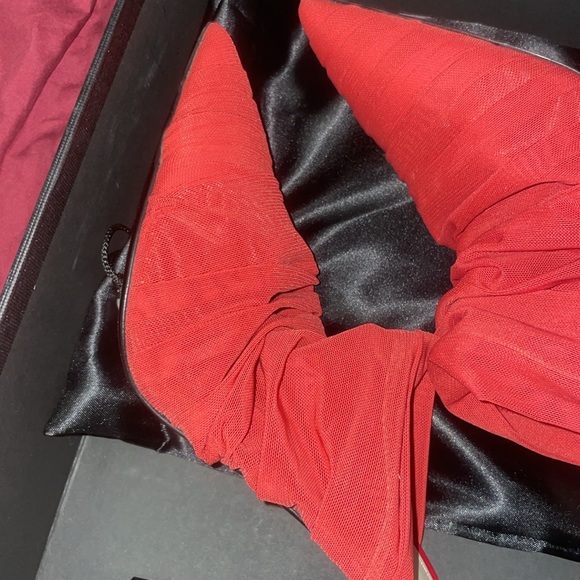 Alevi Milano Shanina 110 Look net red mules - Picture 15 of 17